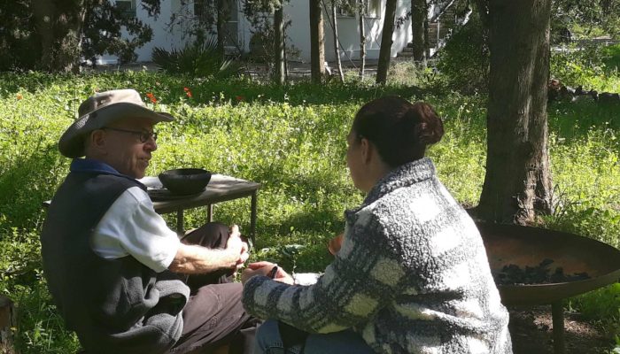 מרב ושמואל בשיחת עומק