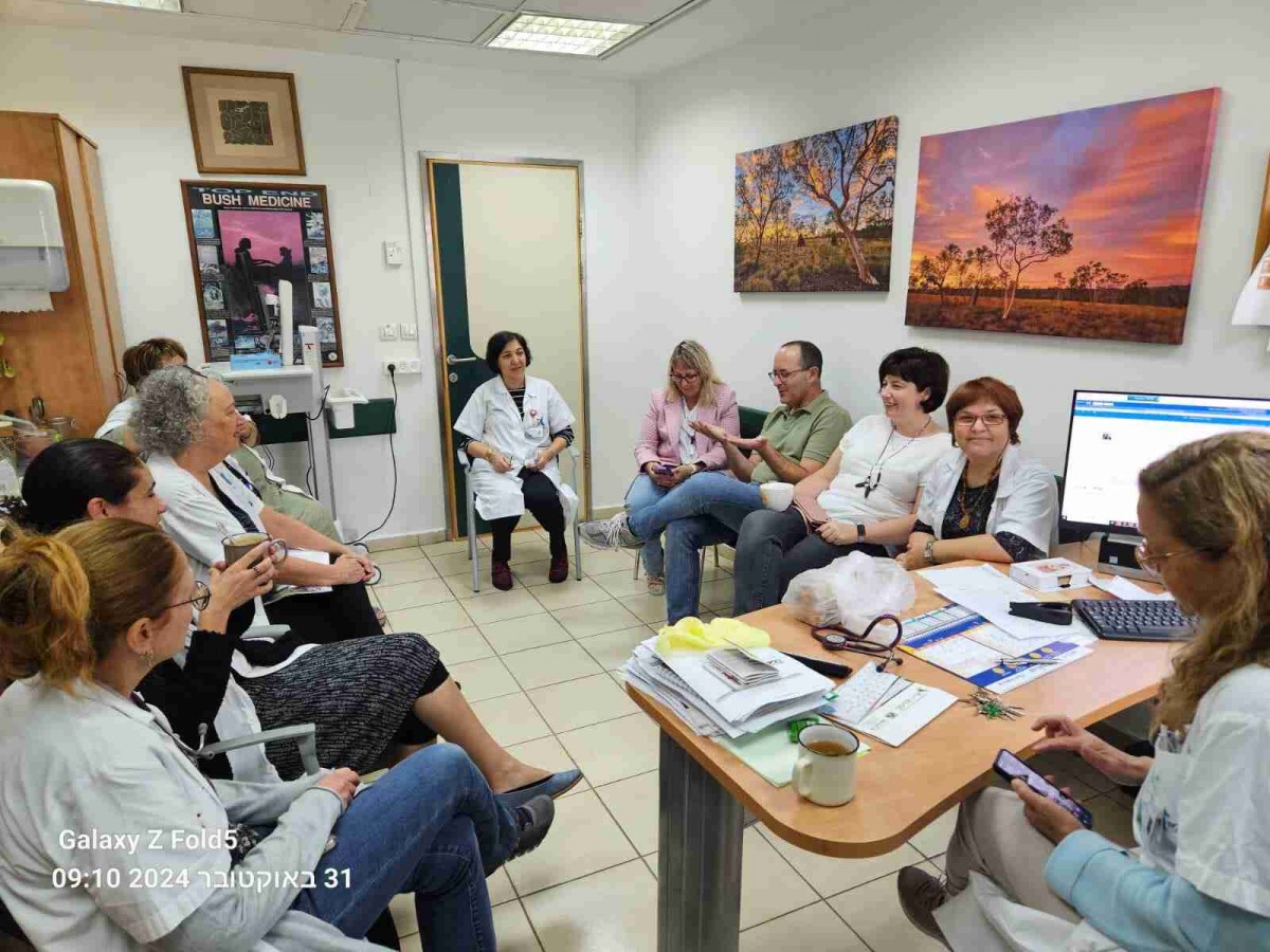 סדנת קפה רופא במרכז רפואי בית רבקה, פתח תקווה